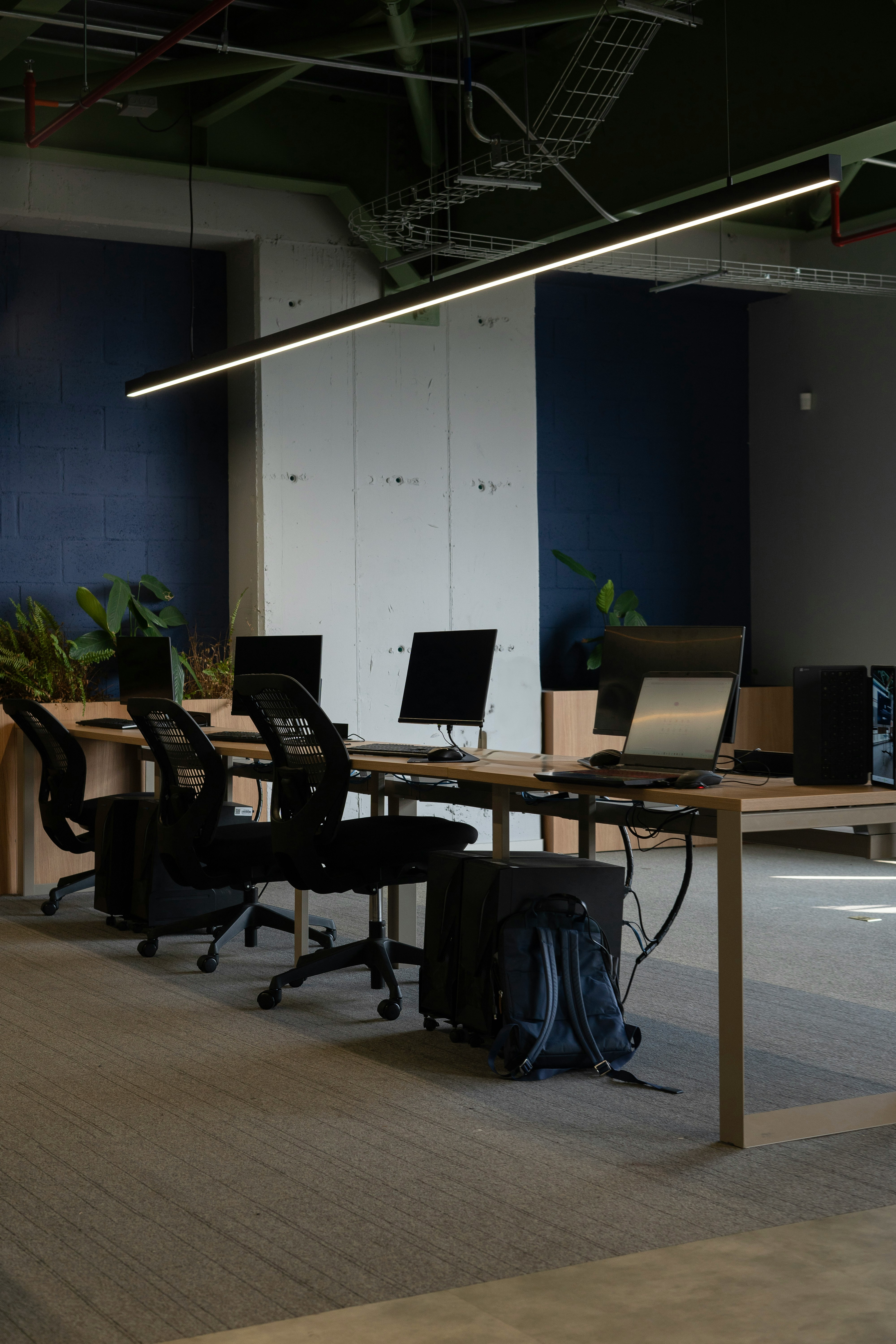 Modern contemporary office interior